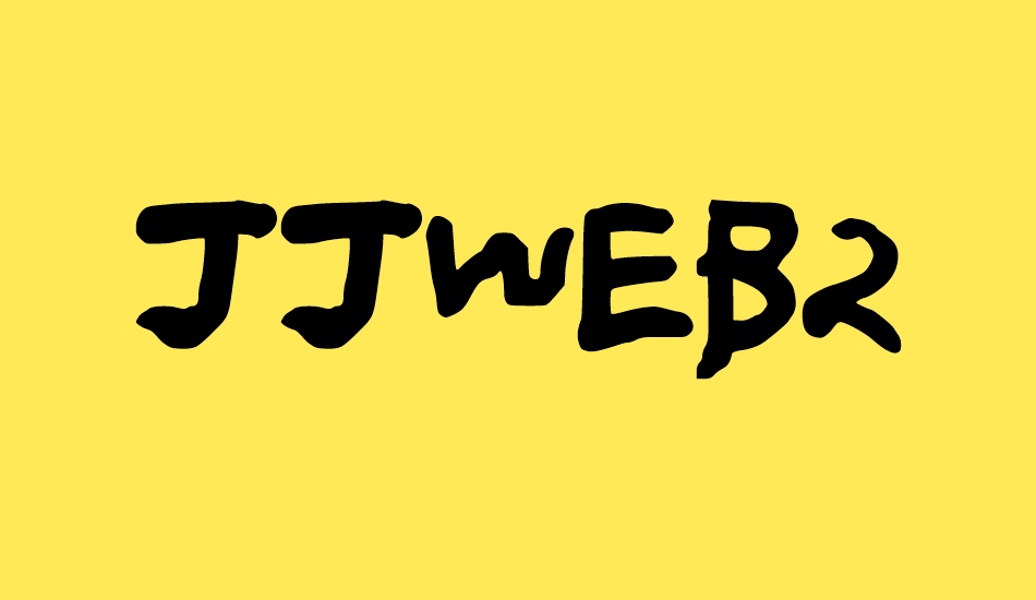 JJWEB2 font big