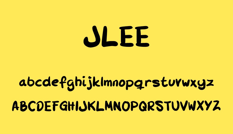 JLEE font