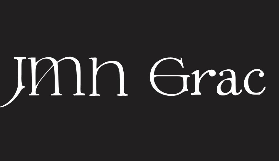 JMH Grace font big