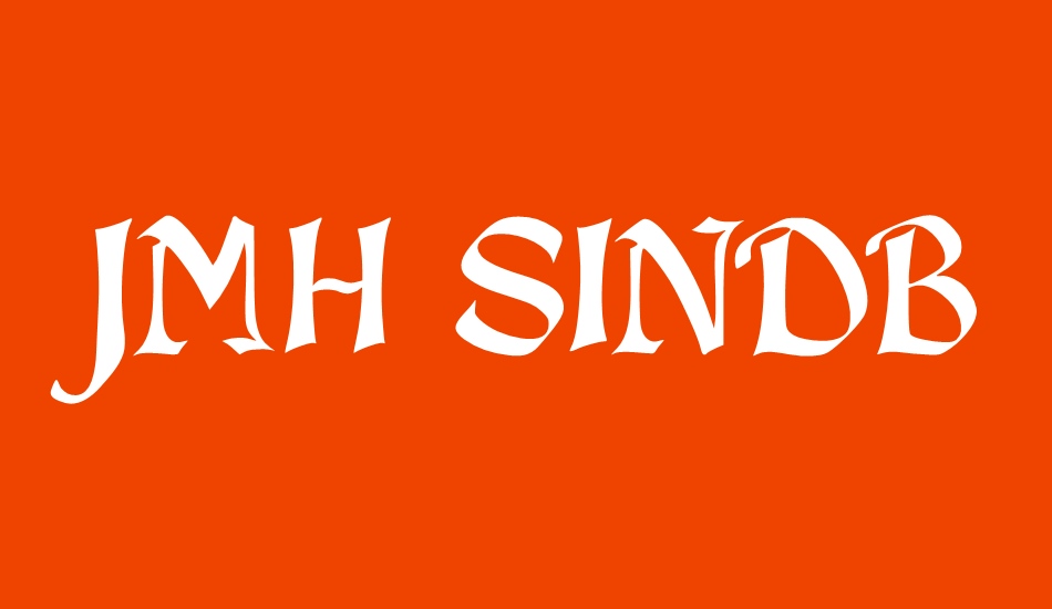 JMH Sindbad font big