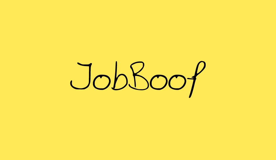 JobBoof font big