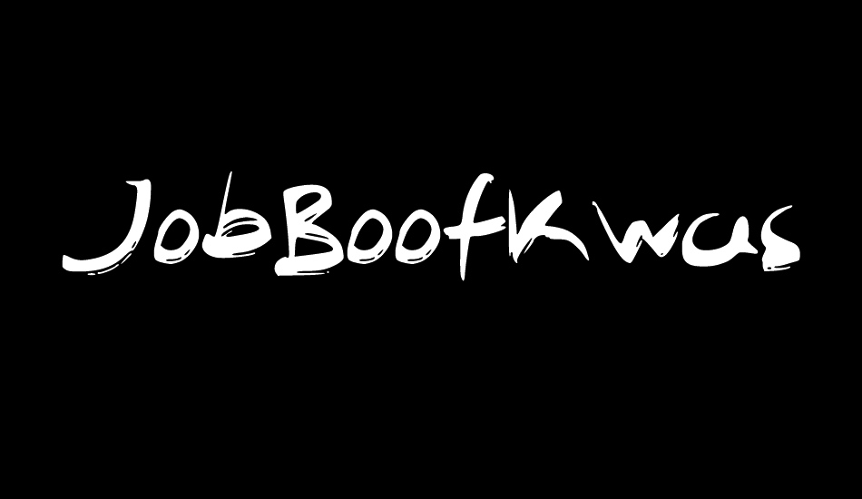 JobBoofKwast font big