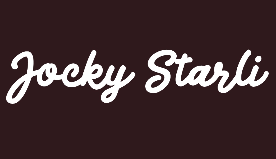 Jocky Starline font big