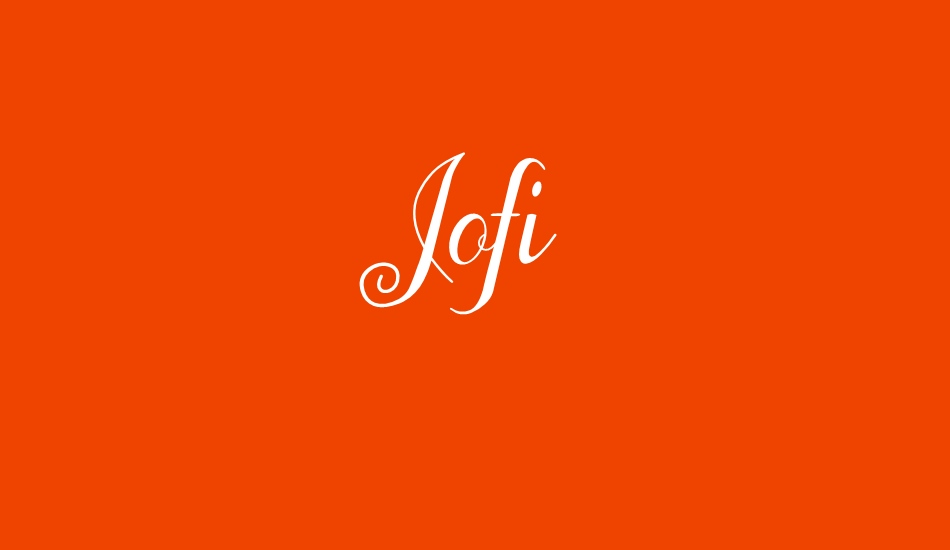 Jofi font big