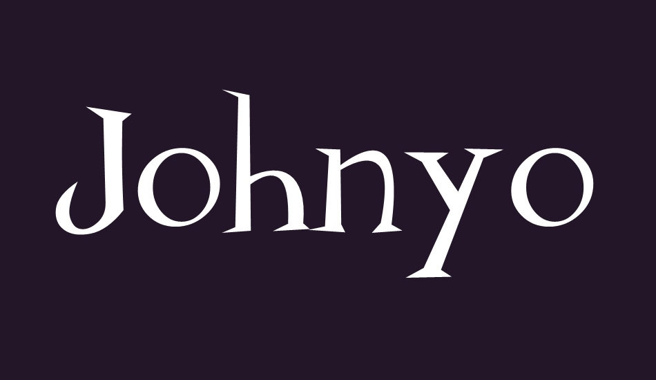 Johnyokonysm font big