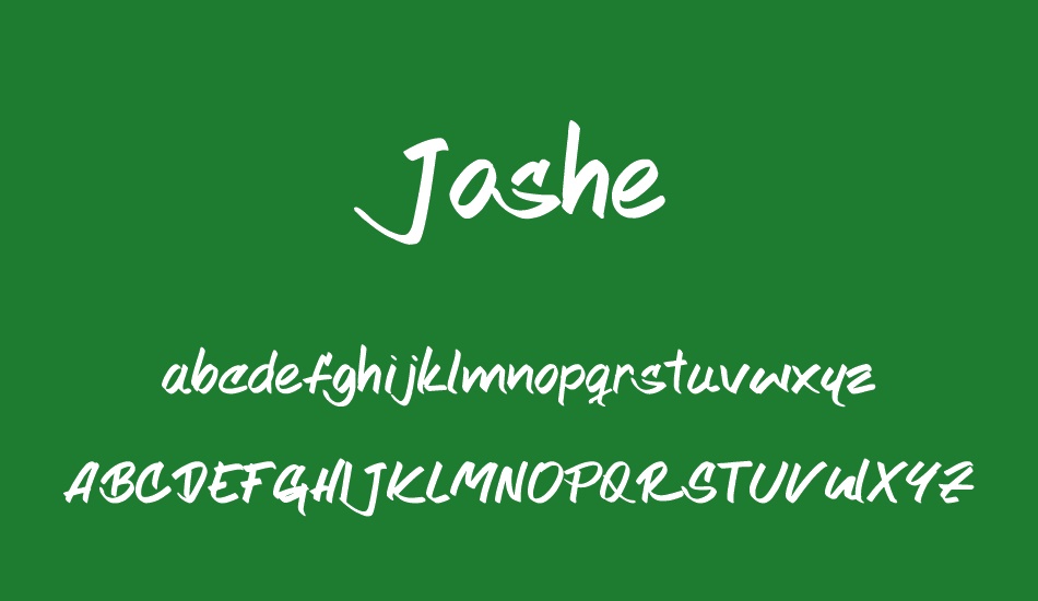 Joshe font