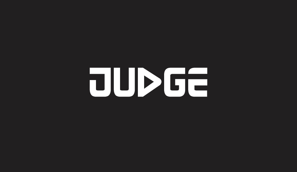 Judge font big