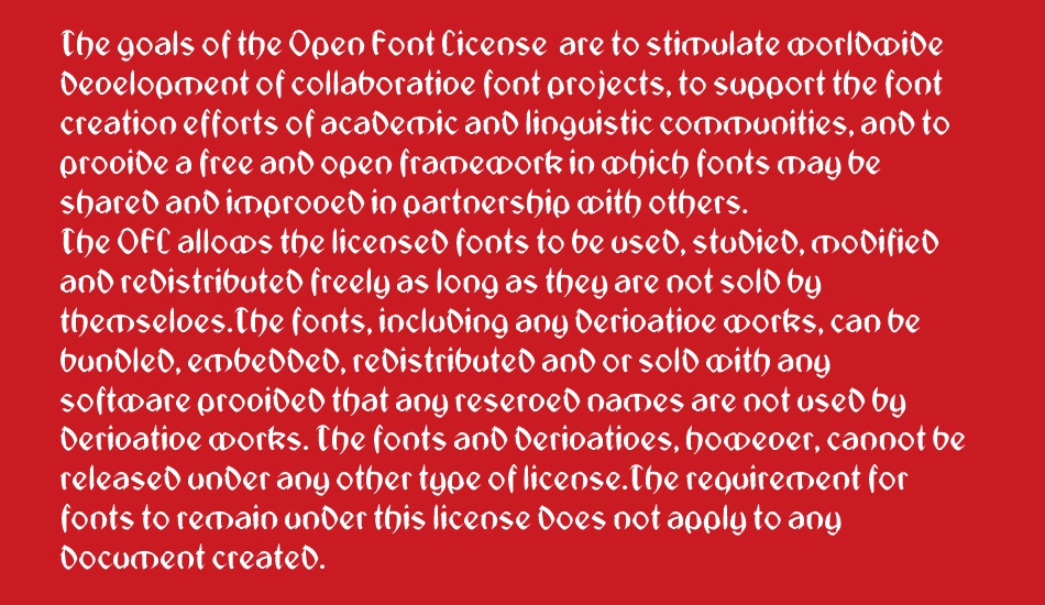 Jugendstil-Medium font 1