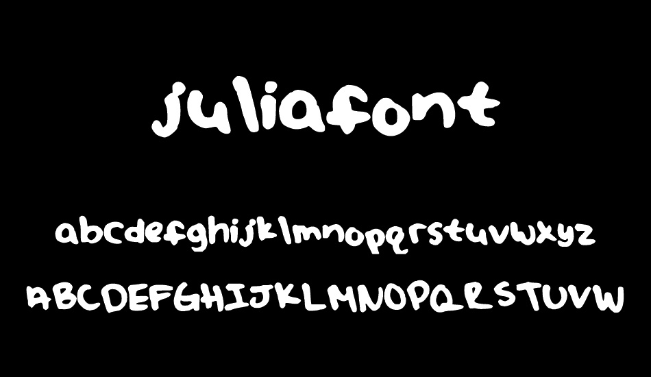 juliafont font