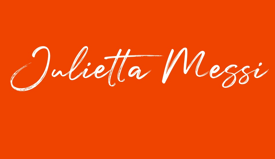 Julietta Messie font big