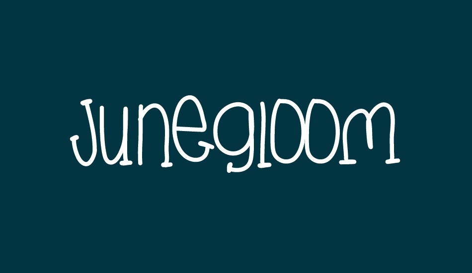 JuneGloom font big