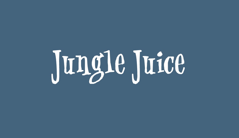 Jungle Juice Free Font