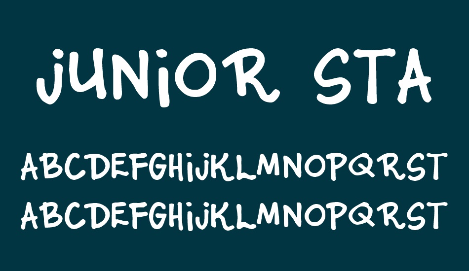 Junior Star font