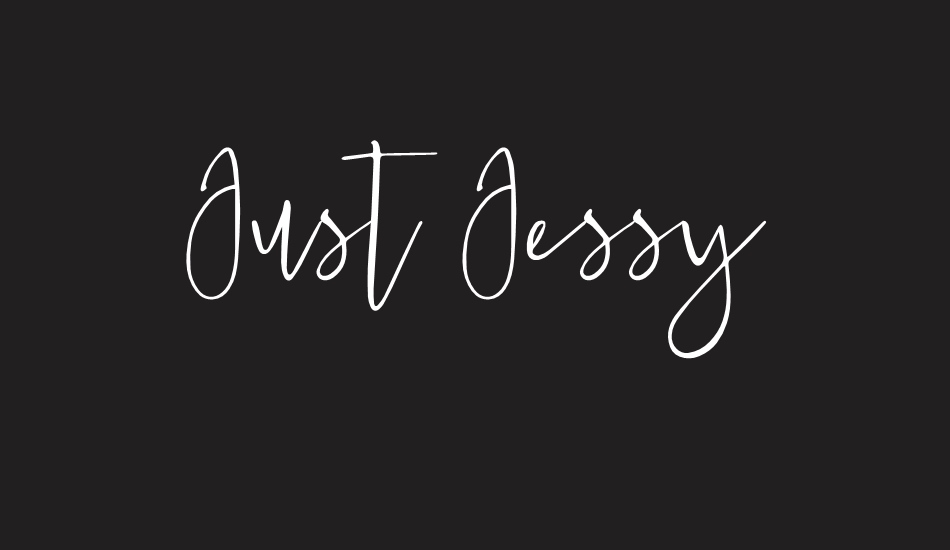 Just Jessy Demo font big