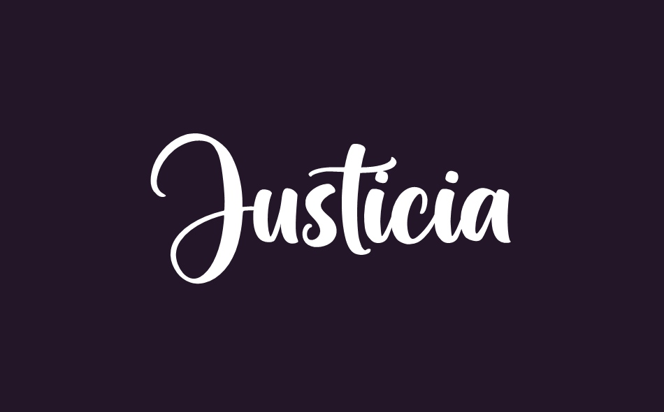 Justicia font big