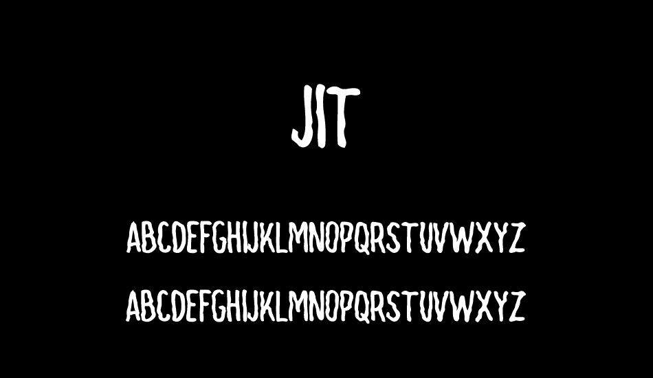 JIT font