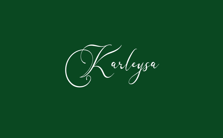 Karleysa font big