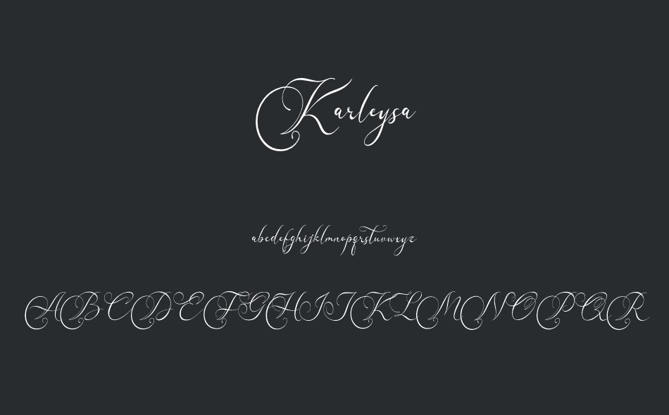 Karleysa font