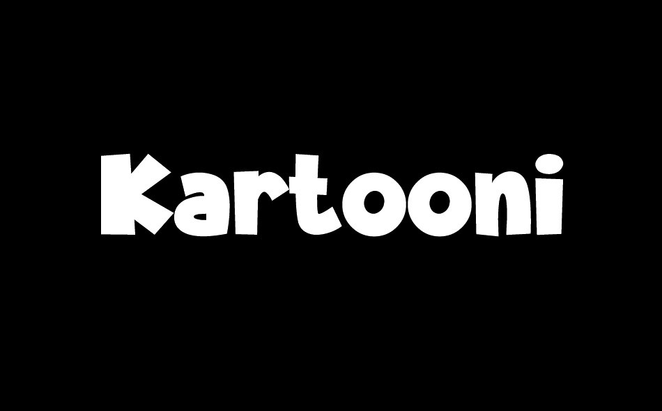 Kartooni font big