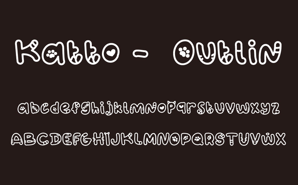 Katto font