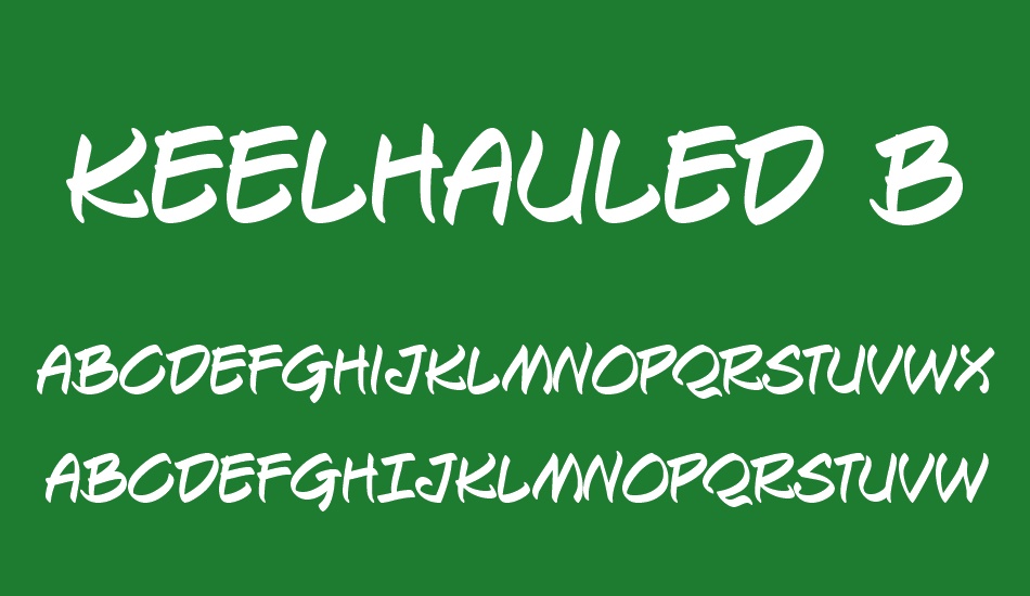 keelhauled-bb font