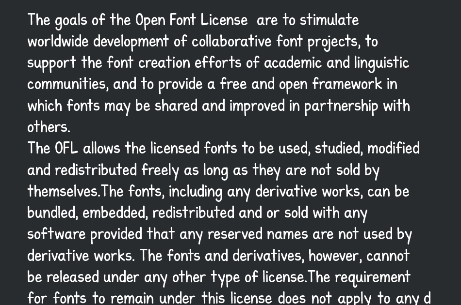 KG Miss Steward font 1