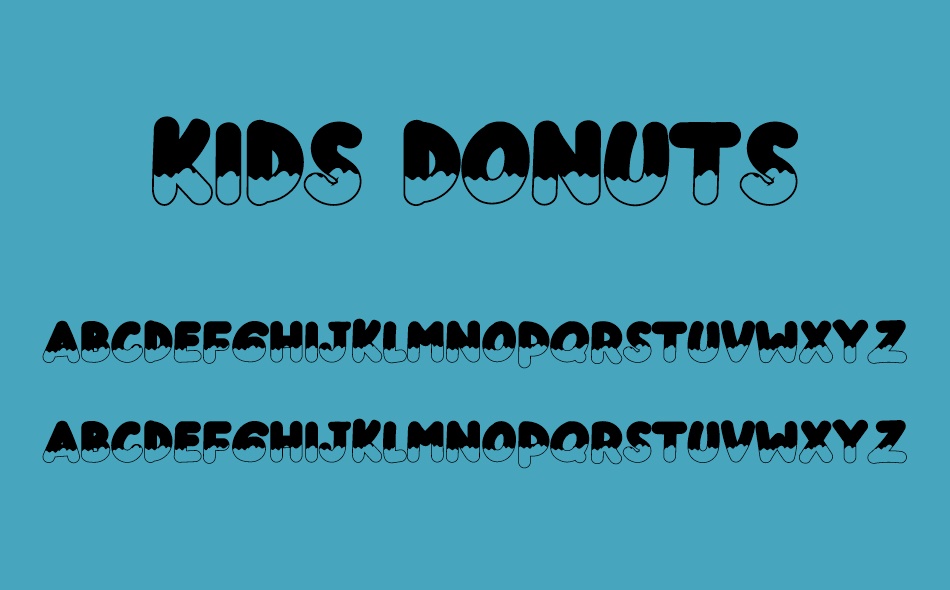 Kids Donuts font