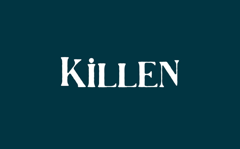 Killen font big