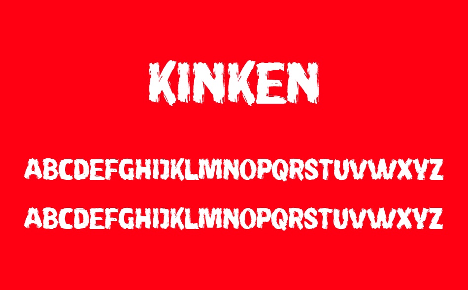 Kinken font