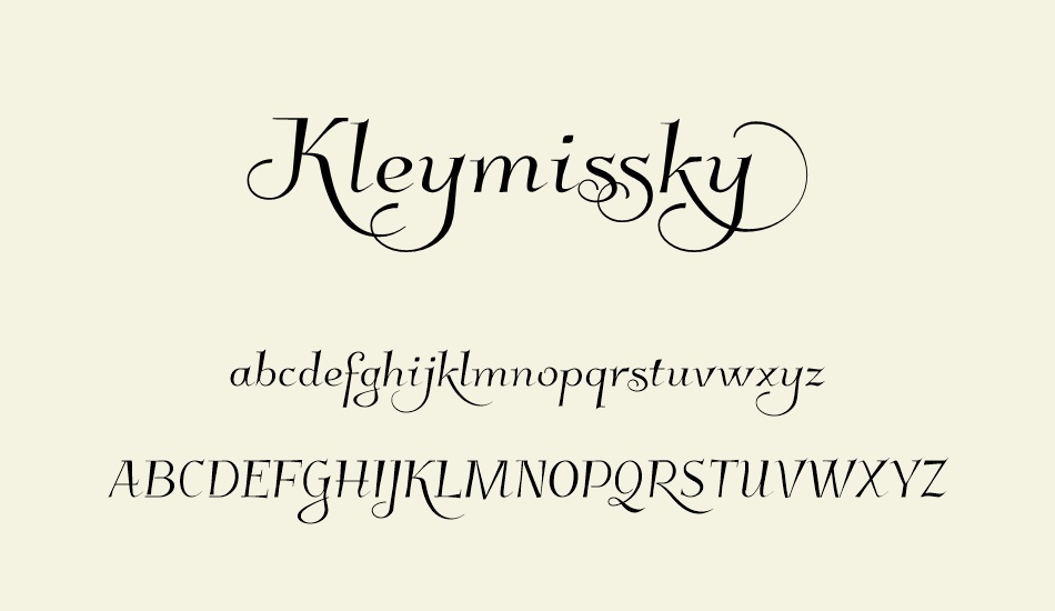 kleymissky font