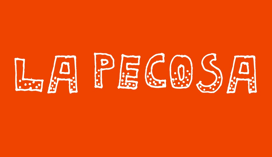 La Pecosa font big