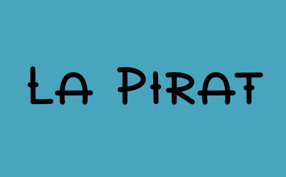 La Pirata font big