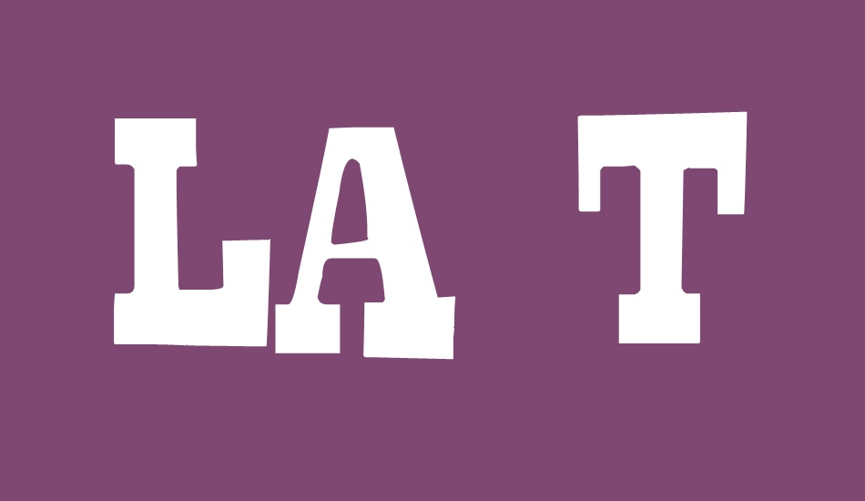 La Tequila font big