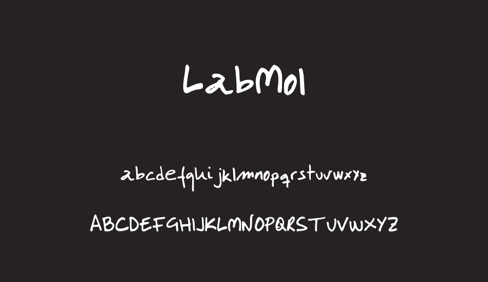 LabMol font