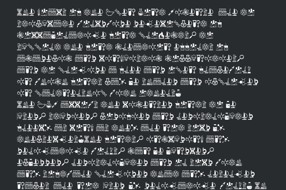 Laboratory font 1