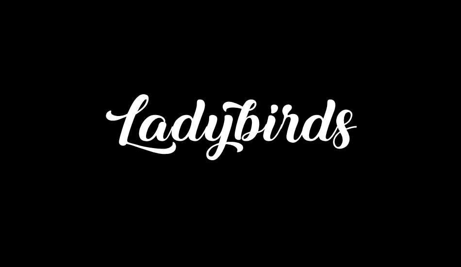 Ladybirds font big