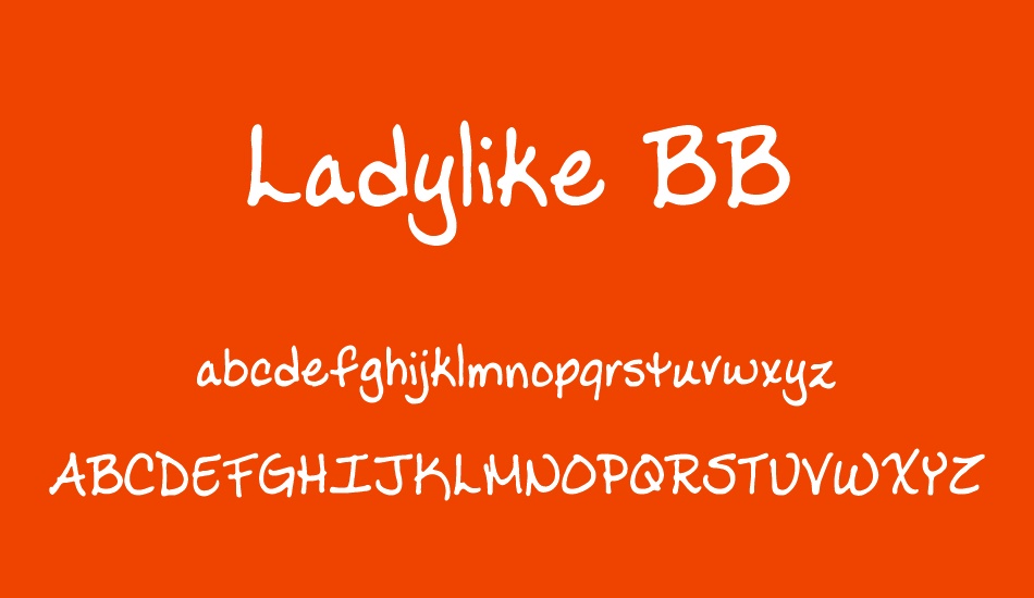 lady-like-free-font