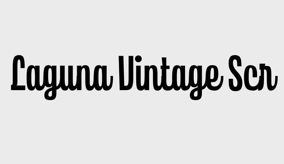 laguna-vintage-script-demo font big