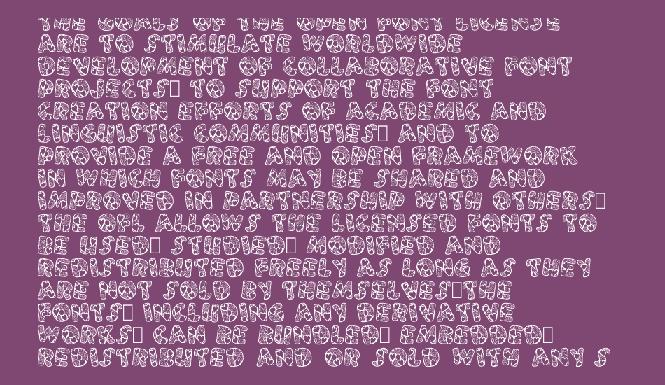 Lamor Demo font 1