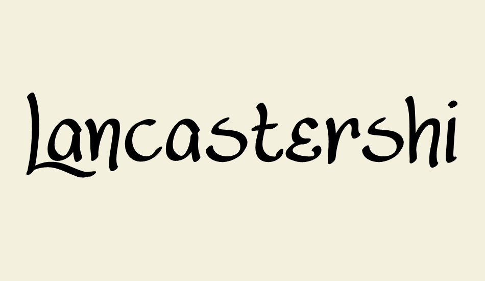 Lancastershire font big