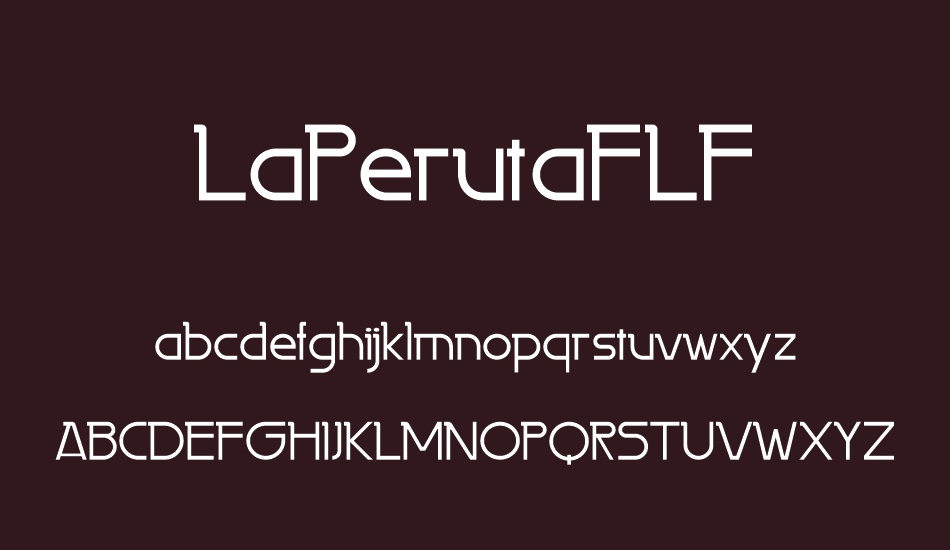 LaPerutaFLF font