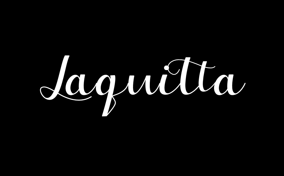 Laquitta font big