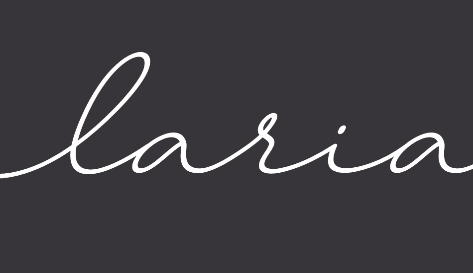 Larianti free font