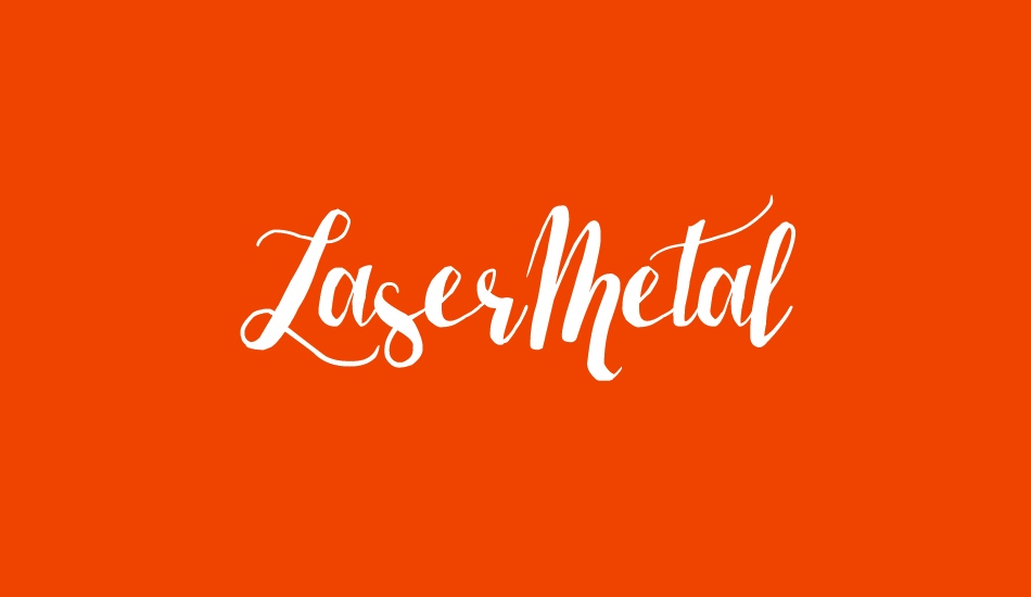 LaserMetal font big