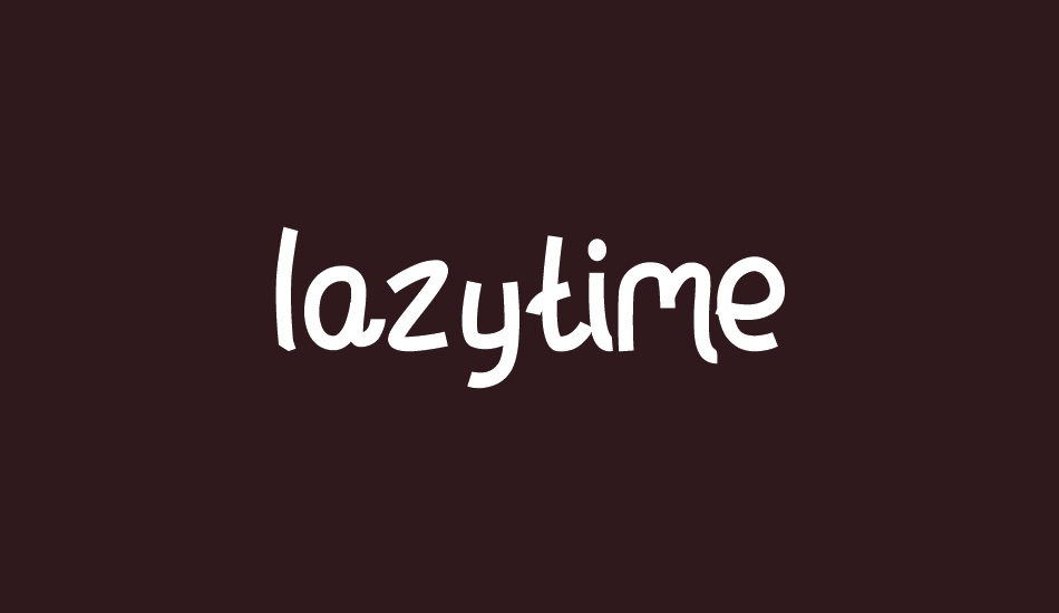 lazytime font big