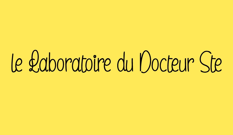 le Laboratoire du Docteur Steak font big