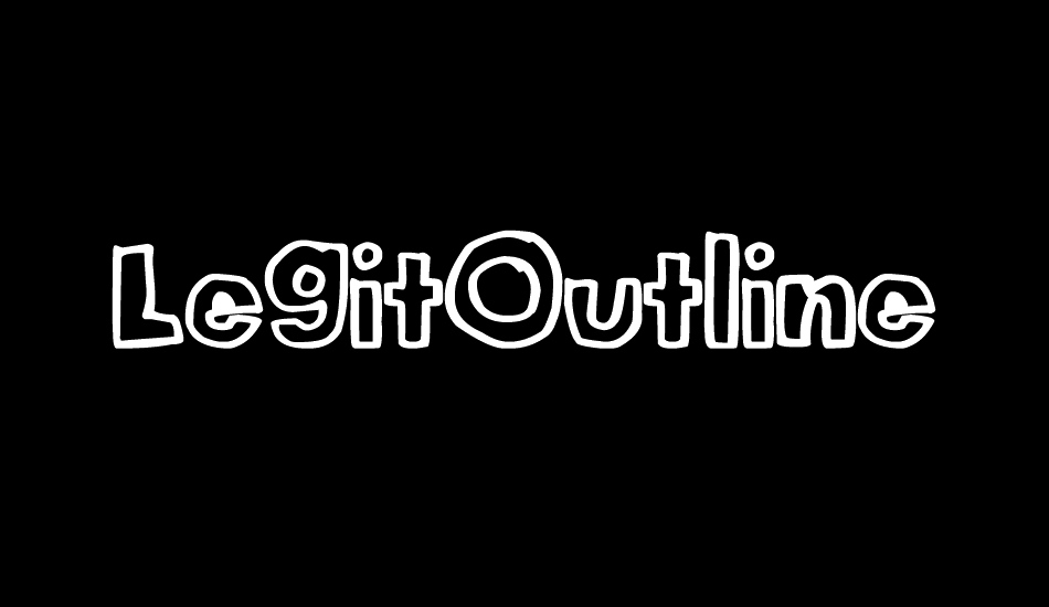 LegitOutline font big