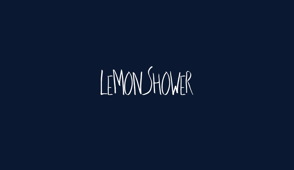 LemonShower font big