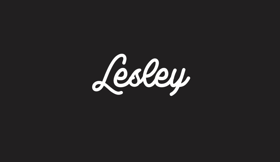 LesleyDemo font big