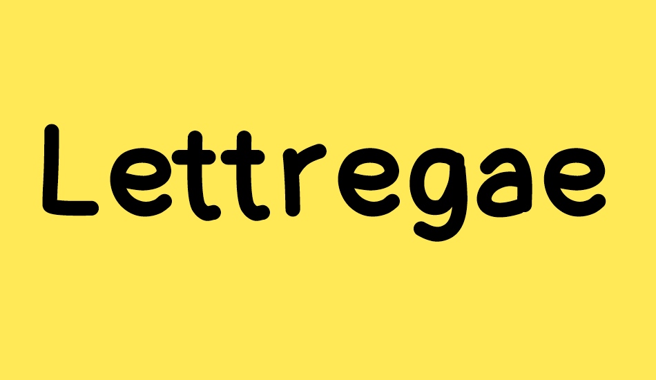 Lettregaelle font big